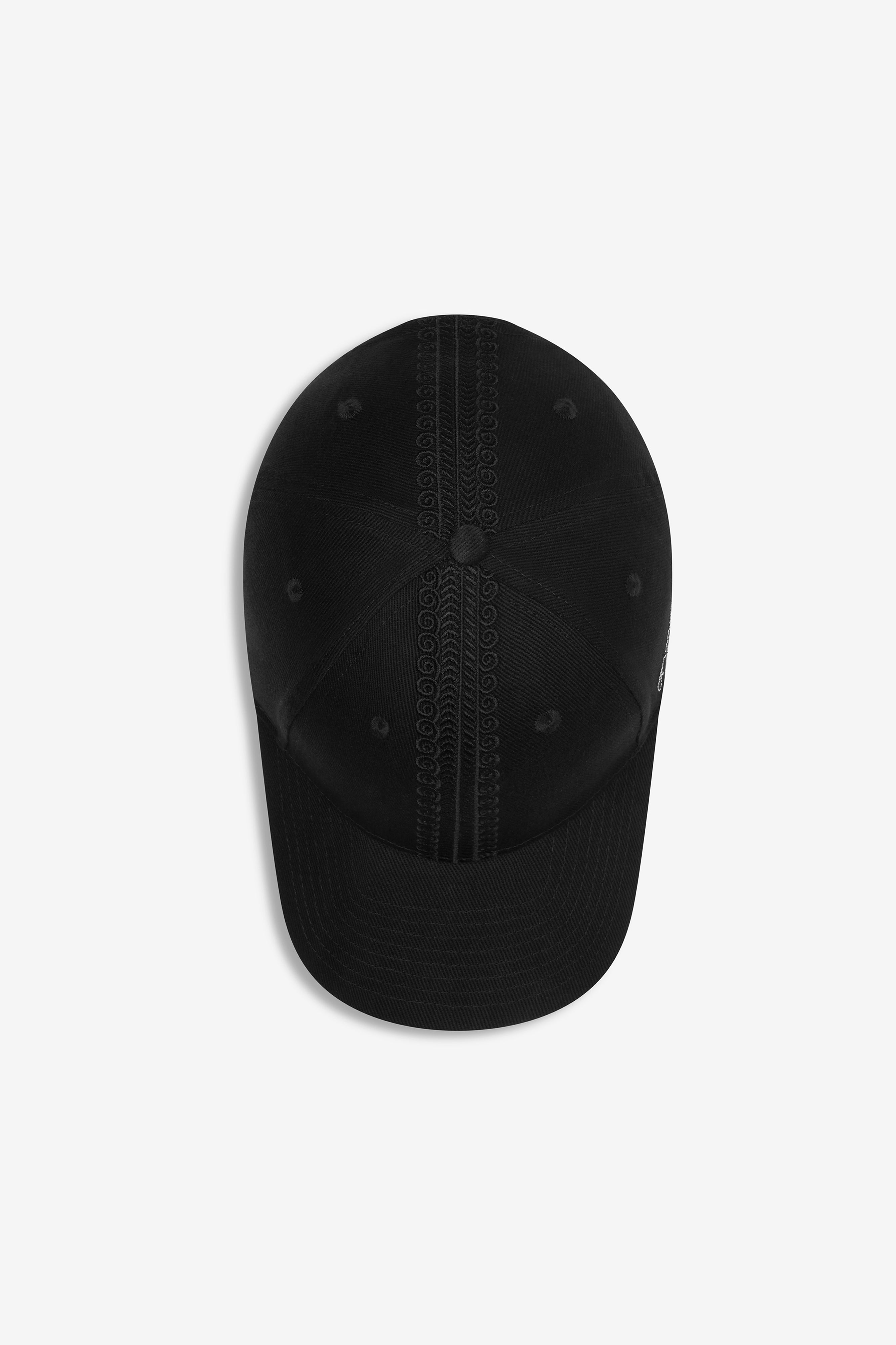 Qashabiyyah Cotton Cap - Black