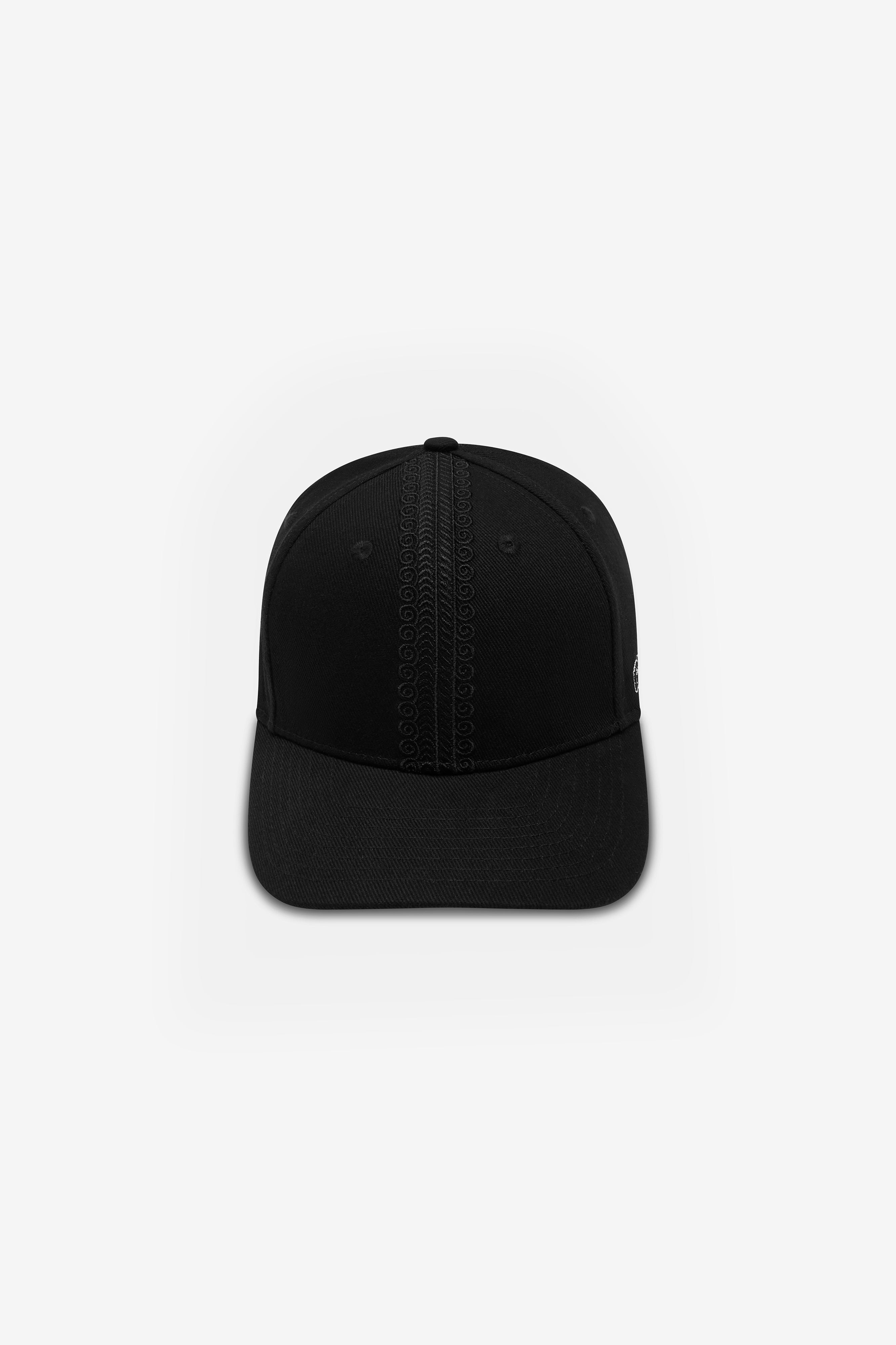 Qashabiyyah Cotton Cap - Black