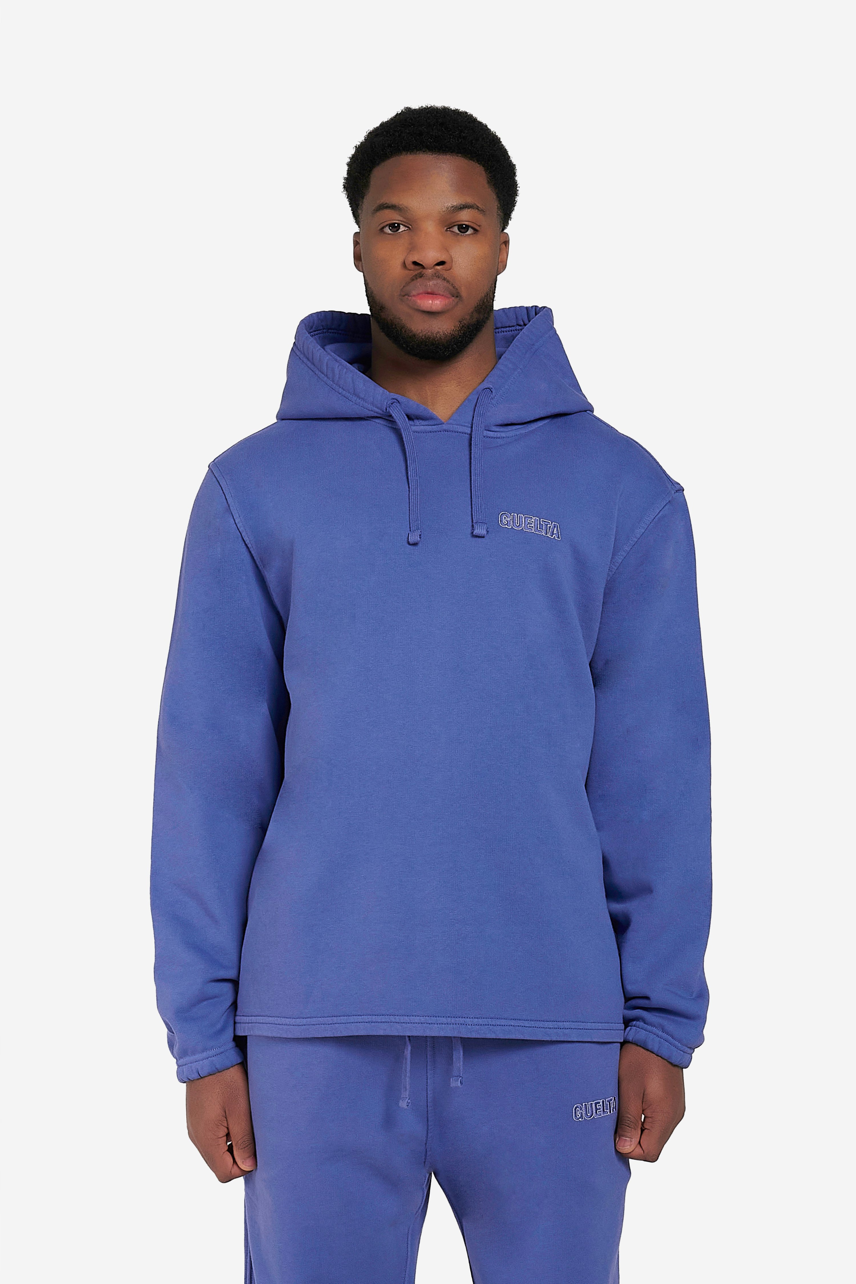 Cotton Terry Hoodie - Lavender