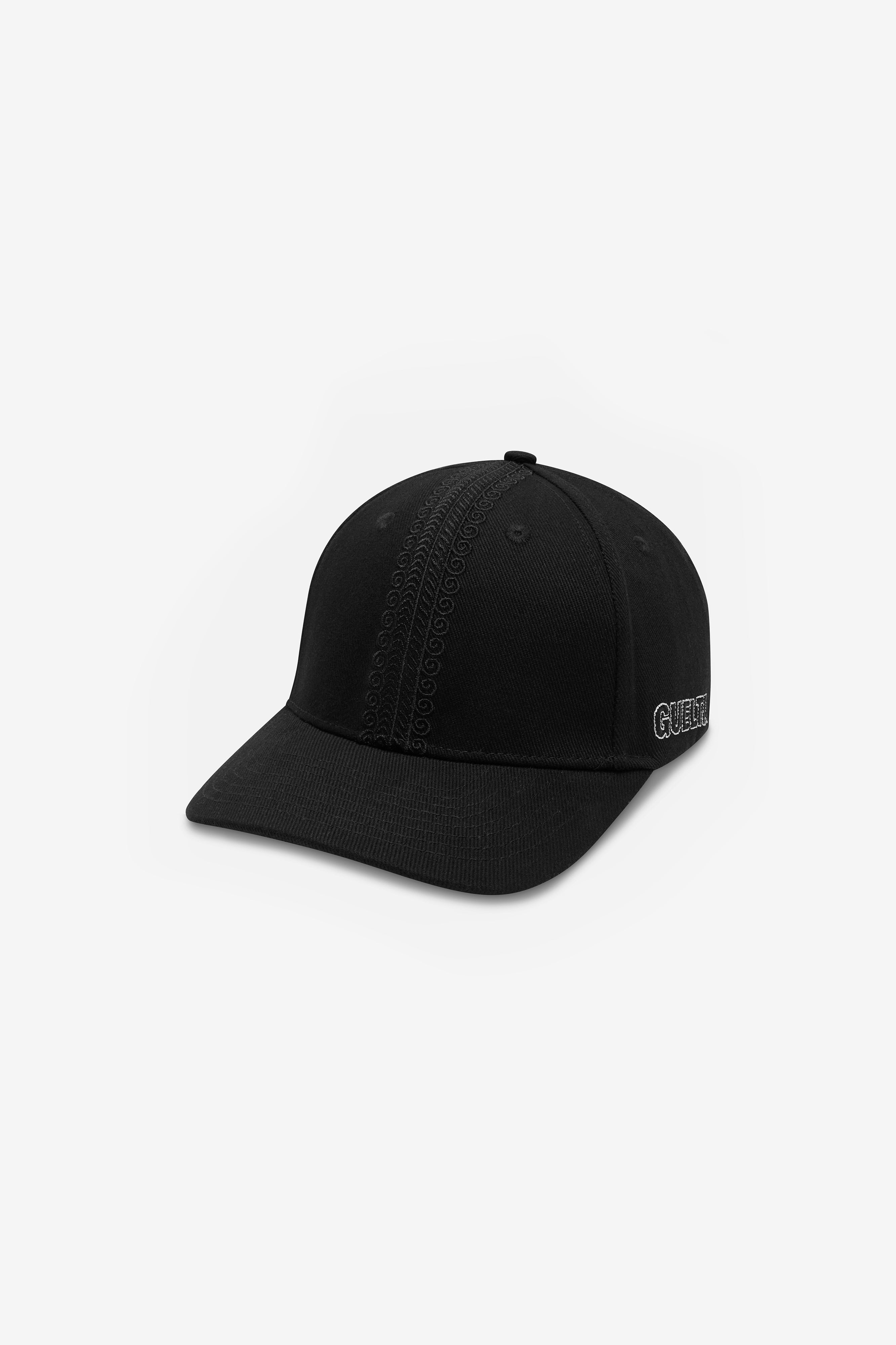 Qashabiyyah Cotton Cap - Black