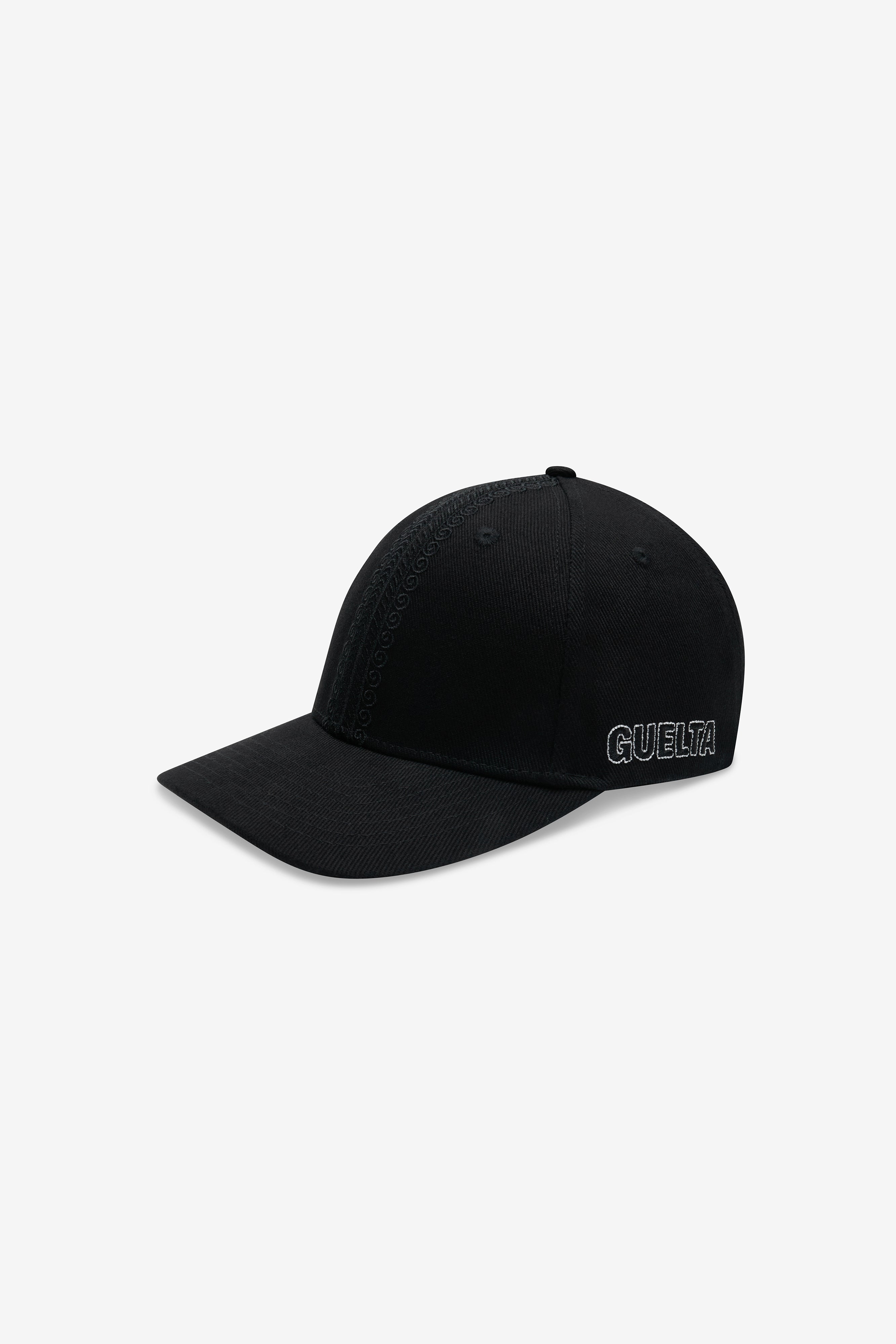 Qashabiyyah Cotton Cap - Black